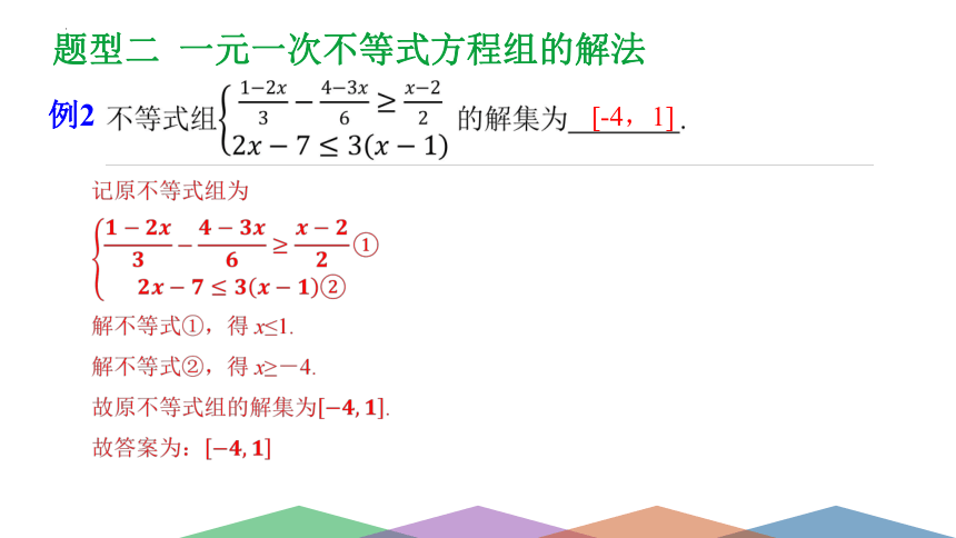 2.2.1_2.2.2一元一次不等式（组）与一元二次不等式的求解 课件（共33张PPT）