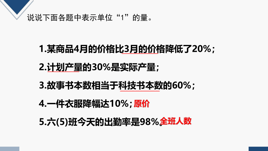 2023秋人教版六年级数学上册 用假设法解决百分数问题（课件）(共21张PPT)