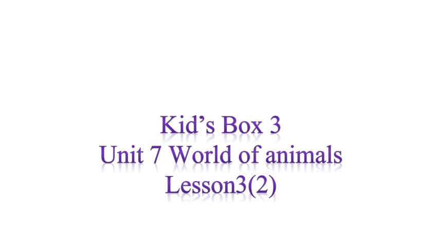 Level 3 Unit7 Lesson3(2)课件（共13张PPT）