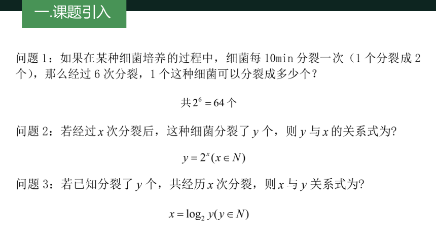 数学人教A版（2019）必修第一册4.4.1对数函数的概念（共14张ppt）