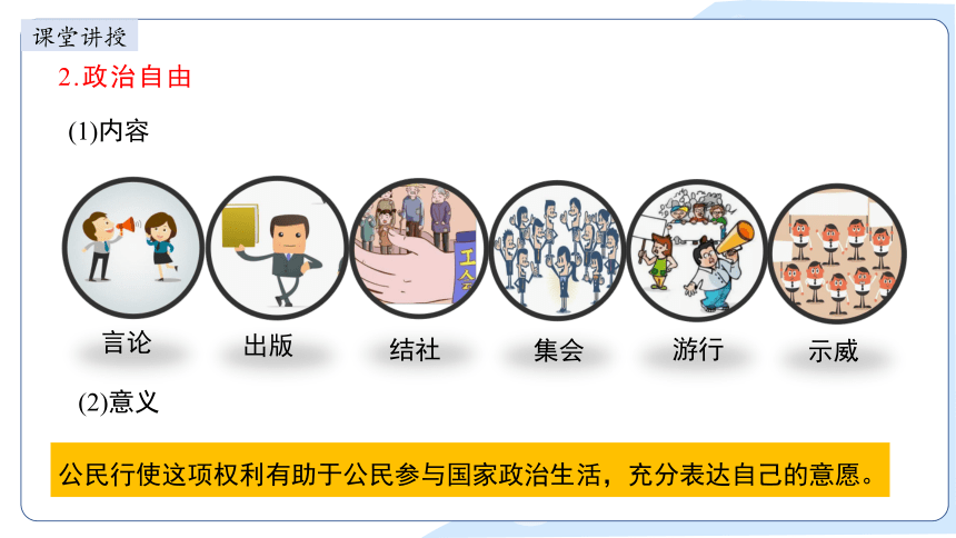 2023~2024学年道德与法治统编版八年级下册课件 3.1公民基本权利（36张ppt）