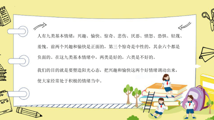 《塑造阳光心态》心理健康主题班会课件