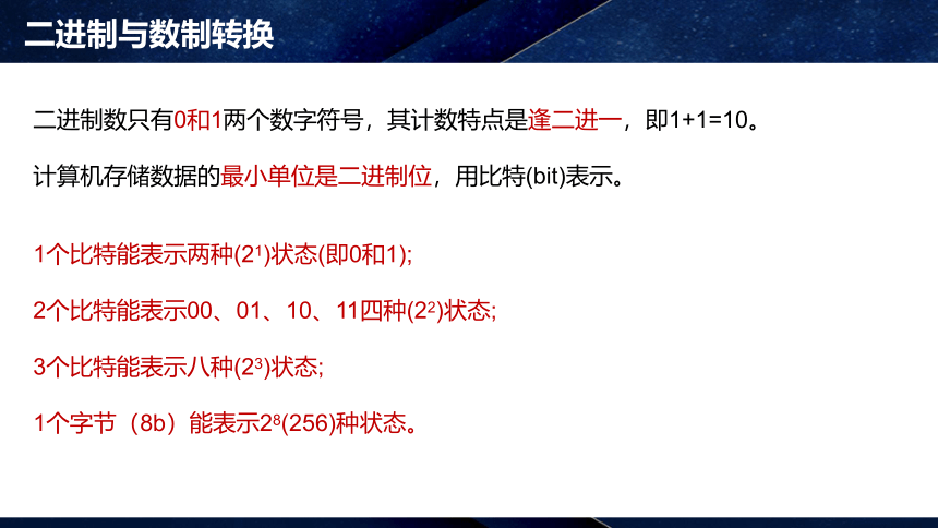 3.1 数据编码（第2课时）课件(共23张PPT)　2023—2024学年教科版（2019）高中信息技术必修1