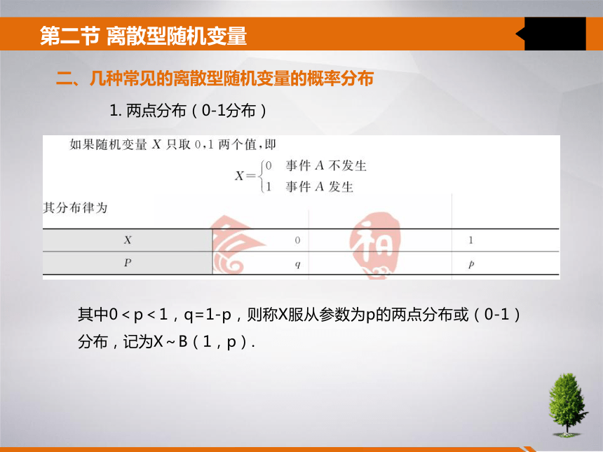 2 第二章 一维随机变量及其分布 课件(共25张PPT)- 《统计学》同步教学（吉林大学版）