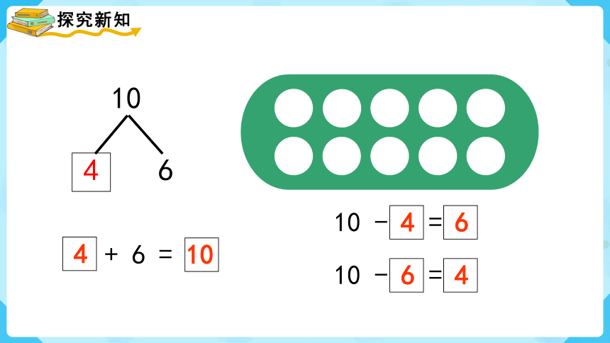 【最新教材插图】人教版数学一上 5.8《10的加减法》课件(共14张PPT)