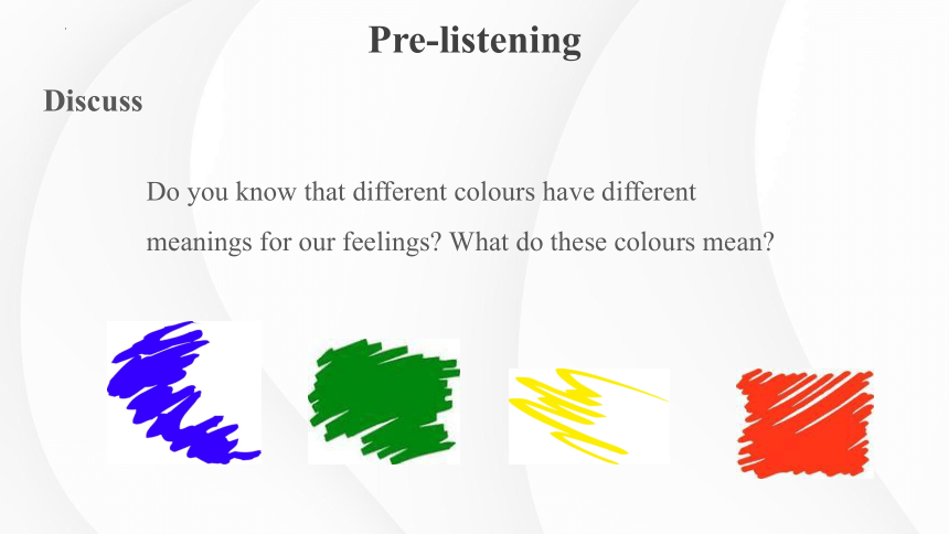 冀教版七年级上册 Unit 3 Lesson 14 Colours and Feelings 课件 (共20张PPT，含内嵌音频)