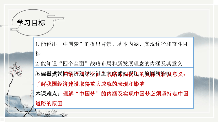 第11课 为实现中国梦而努力奋斗 课件（30张PPT+内嵌视频）2023-2024学年初中历史部编版八年级下册