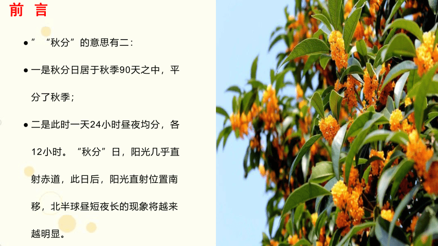 小学传统文化教育主题班会 节气，秋分主题班会 课件 (28张PPT)