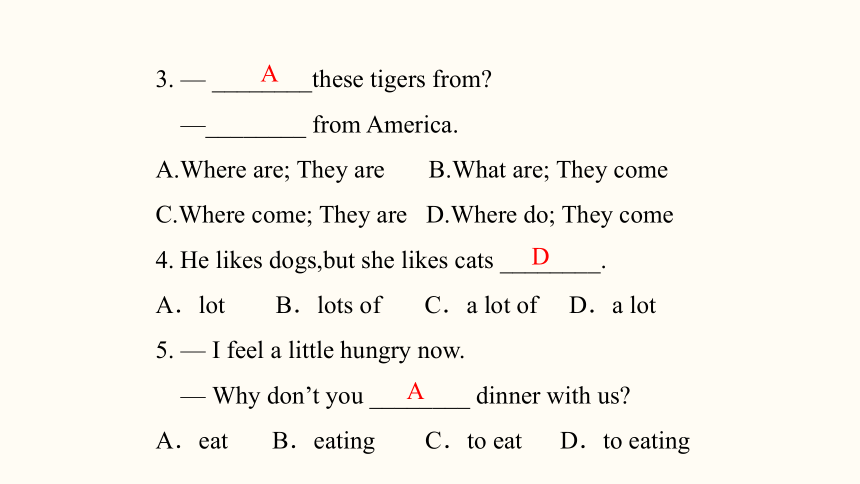 Unit 5 Why do you like pandas?  Section A (Grammar Focus~3c)  课件 （22张PPT，内嵌视频）2023-2024学年人教版英语七年级下册