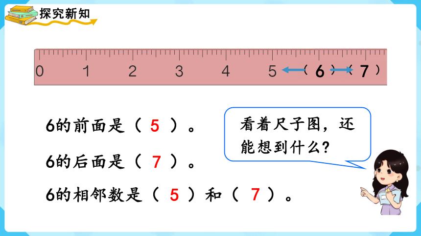 【最新教材插图】人教版数学一上 5.1《6和7的认识》课件(共18张PPT)