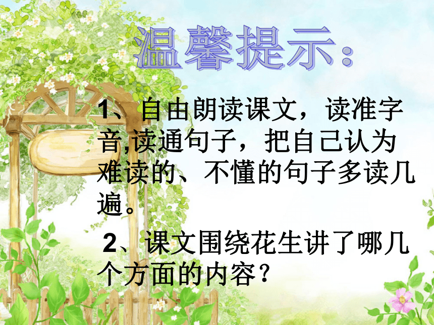 2《落花生》课件(共18张PPT)