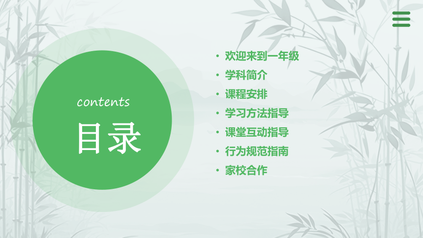 一年级开学第一课 课件(共31张PPT)