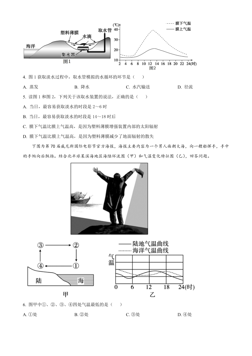 湖南省株洲市炎陵县2023-2024学年高二上学期开学考试地理试题（解析版）