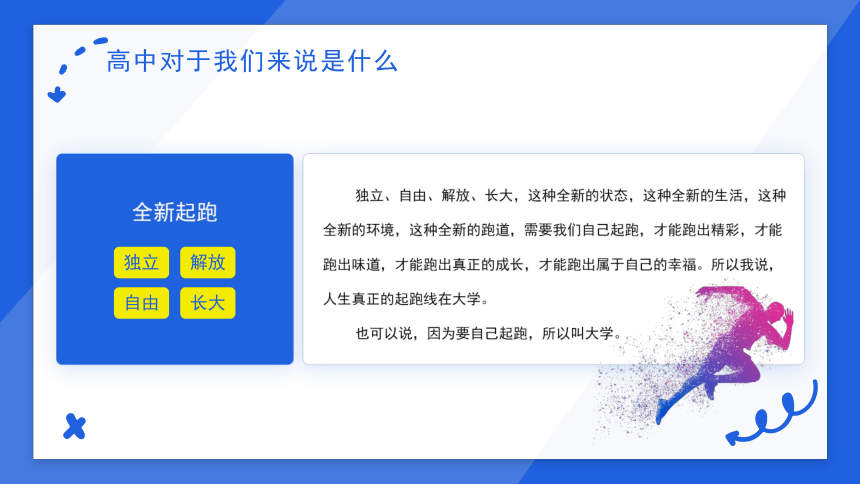 高中开学第一课---新起点 新征程(共33张PPT)