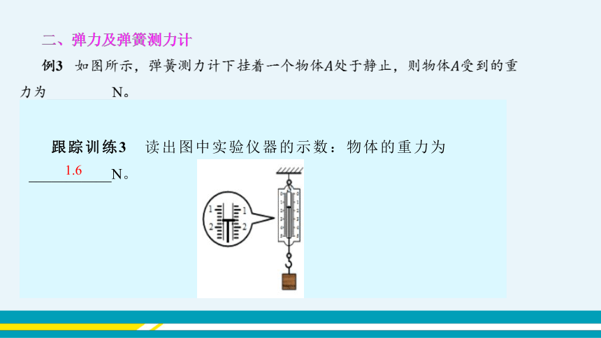 【轻松备课】沪科版物理八年级上 第六章 熟悉而陌生的力 复习课 教学课件