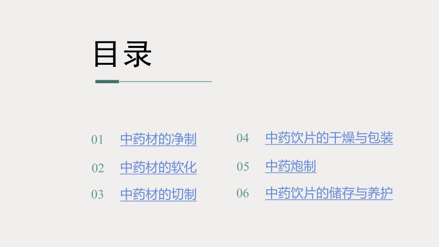 3.5中药炮制 课件(共31张PPT)-《中药提取物生产技术》同步教学（劳动版）