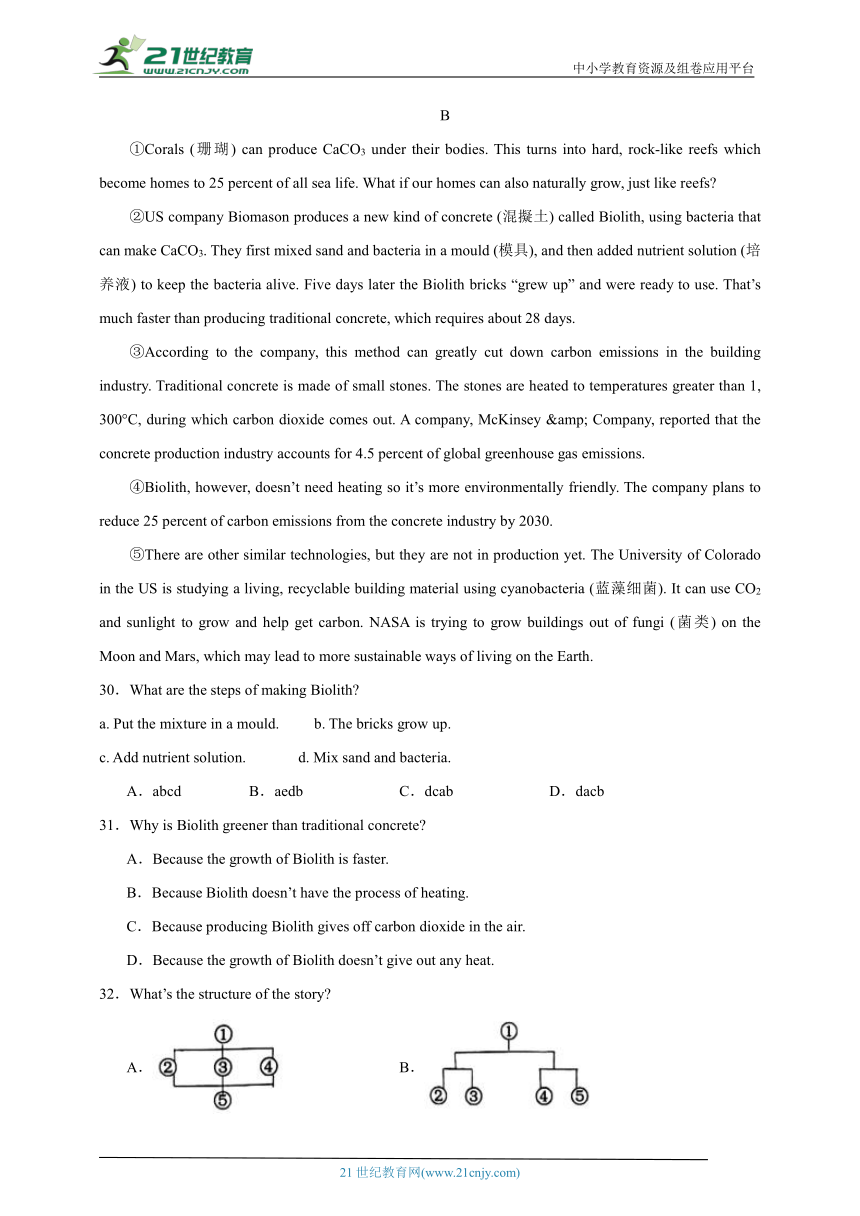 Unit 4 Inventions 单元综合检测卷（含解析）2023年秋牛津深圳·广州版八年级上册