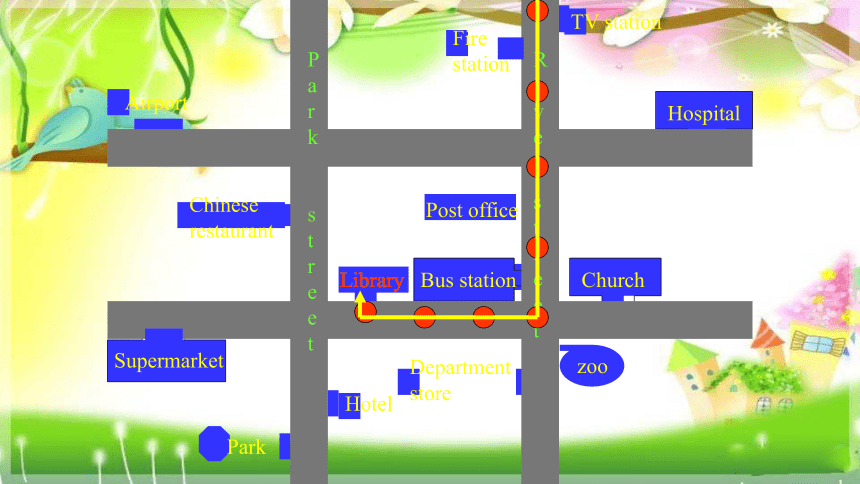 Unit 3 Could you please tell me where the restrooms are? Section A3a-3b 课件 (共23张PPT)