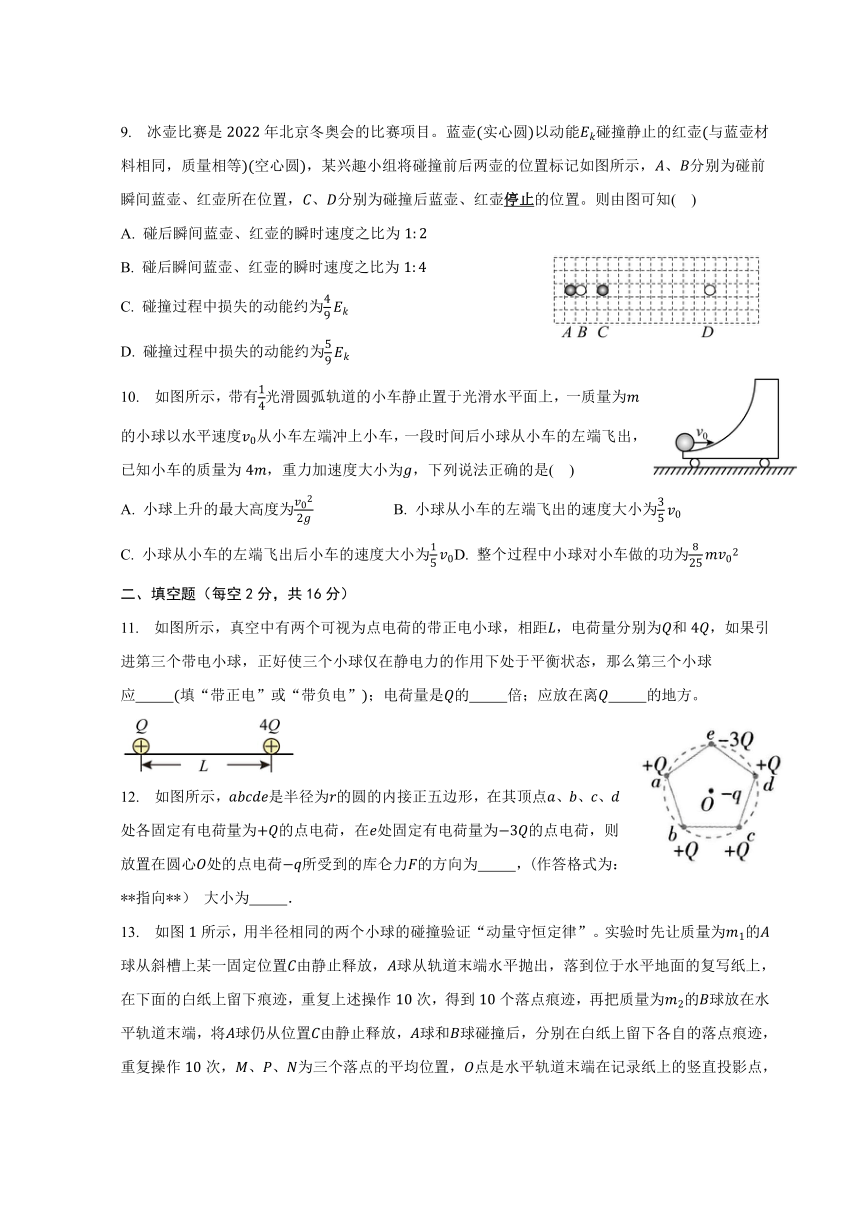 江西省南昌市重点中学2023-2024学年高二上学期10月月考物理试题（含答案）