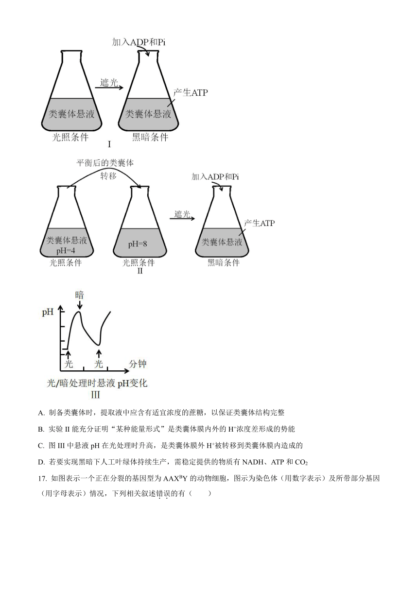 江苏省镇江市丹阳市2023-2024学年高三上学期开学考试生物学试题（原卷版+解析版）