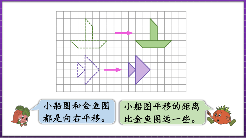 苏教版四年级年级下册数学1.1图形的平移（课件）(共16张PPT)