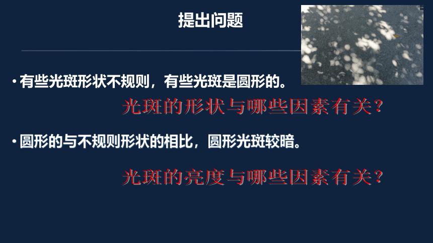 3.6 综合实践活动：探究树荫下的光斑  课件(共17张PPT)2023-2024学年苏科版物理八年级上学期