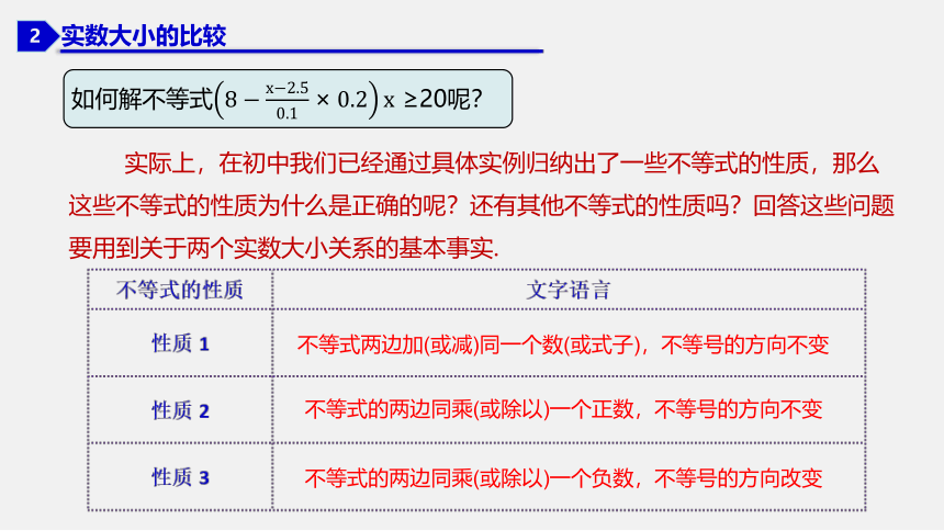 1.3.1 不等式的性质--2023-2024学年高一数学北师版必修第一册课件（23张PPT）