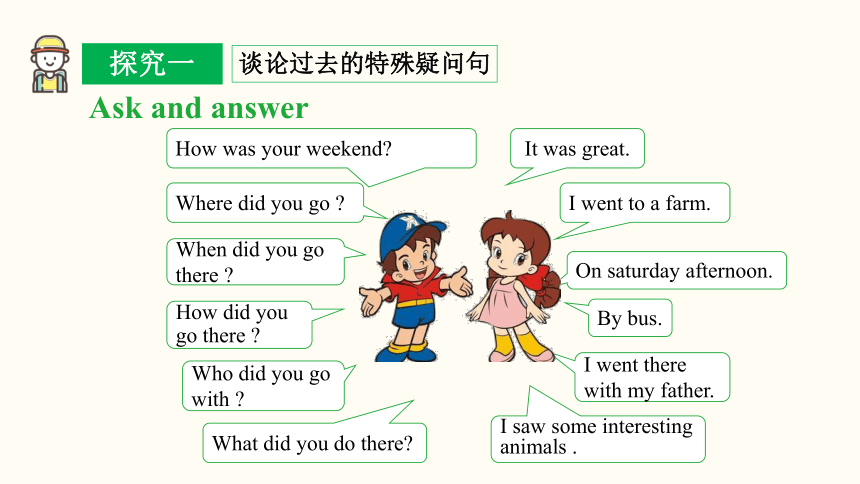 Unit 12 What did you do last weekend Section A Grammar Focus-3b课件(共32张PPT) 人教版英语七年级下册