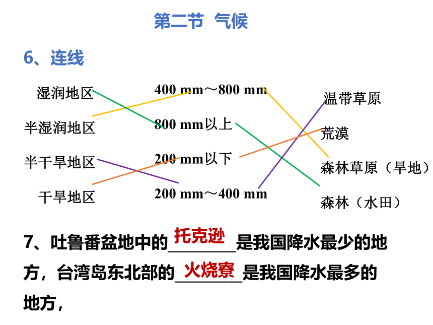 人教版 八年级地理上册  2.2  气候 课件（共22张PPT)