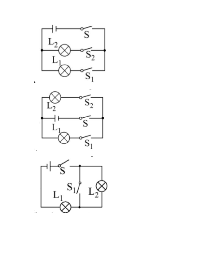 粤沪九上13.2电路的组成和连接方式  同步练习（含解析）