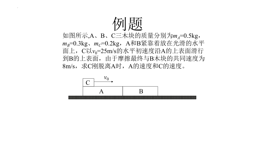 1.3 动量守恒定律 课件（17张PPT）高二上学期物理教科版（2019）选择性必修第一册