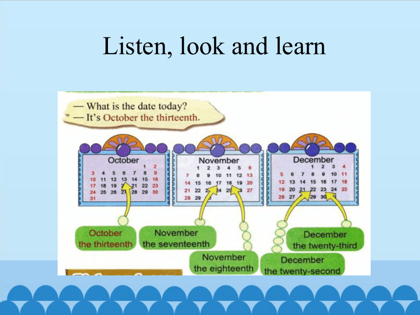 Unit 2 October 1st is our National Day  Lesson 6   课件（共19张PPT）