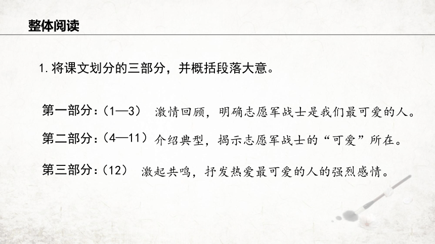 7 谁是最可爱的人  课件 (共28张PPT)2023-2024学年初中语文部编版七年级下册