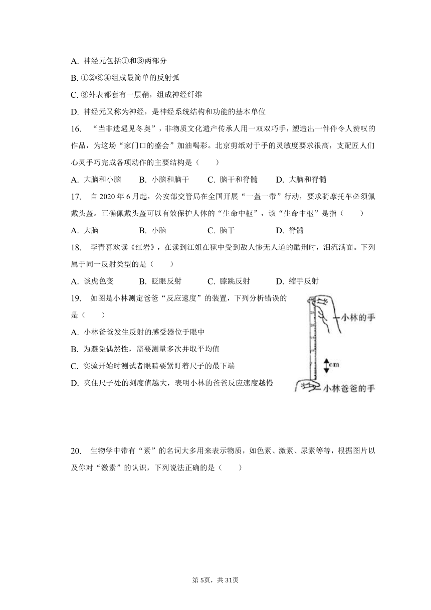 2022-2023学年山东省临沂市临沭县七年级（下）期末生物试卷（含解析）