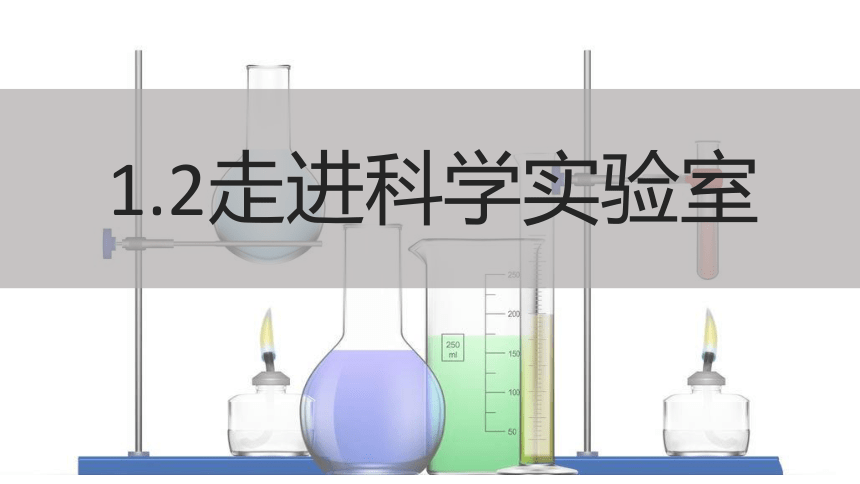 1.2 走进科学实验室（课件 14张ppt）