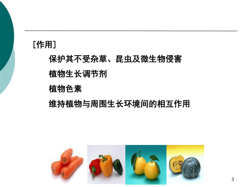 2食物中的生物活性成分 课件(共20张PPT)- 《营养与食品卫生学》同步教学（人卫版·第7版）