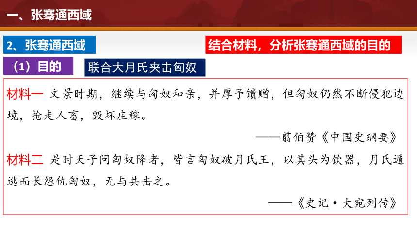 第14课 沟通中外文明的“丝绸之路” 课件  2023-2024学年七年级历史上册同步精品课件（部编版）