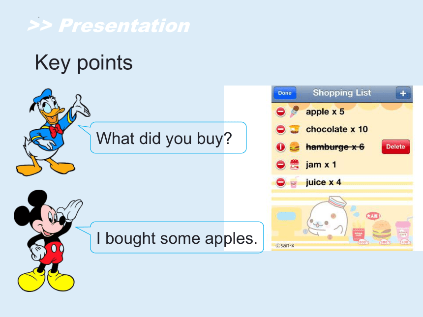 Module 2 Unit 1 What did you buy?课件(共18张PPT)