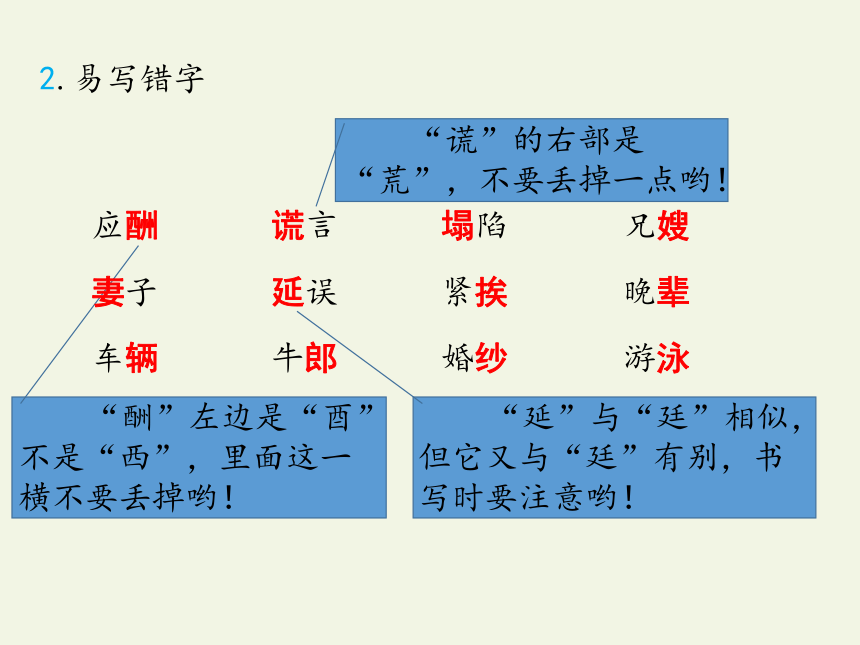 统编版五年级上册第三单元复习课件(共19张PPT)