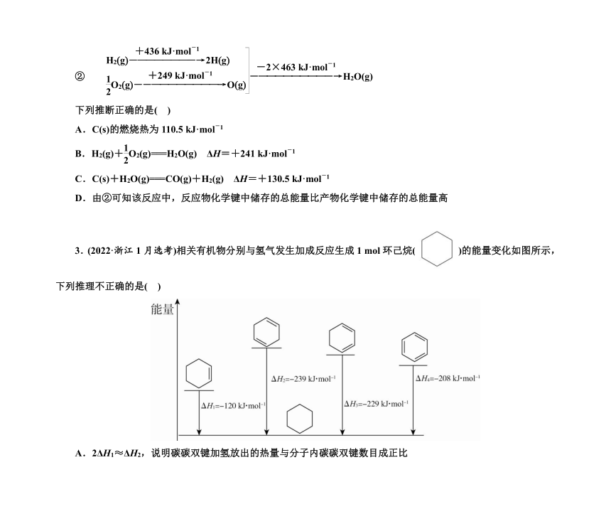 第一部分 题型14　反应热及相关计算（含解析）2024高考化学二轮复习