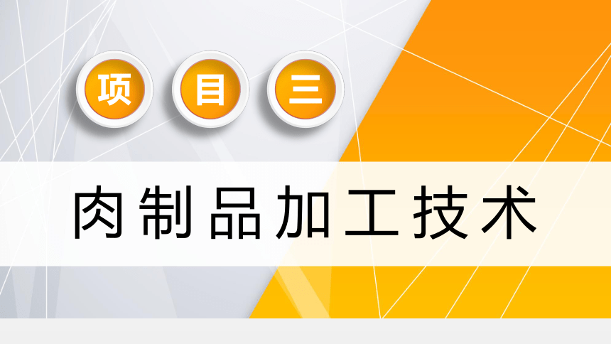 项目３ 任务1腌腊肉制品加工技术 课件(共36张PPT)- 《食品加工技术》同步教学（大连理工版）