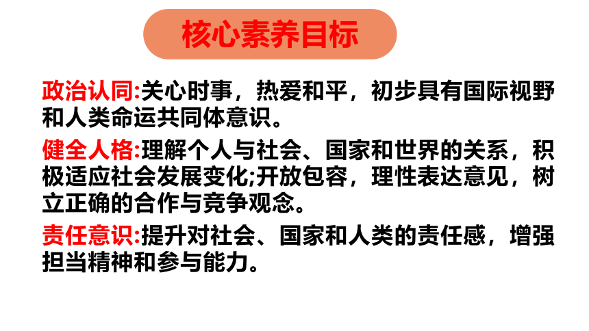 （核心素养目标）4.1中国的机遇与挑战 课件（共24张PPT）+内嵌视频