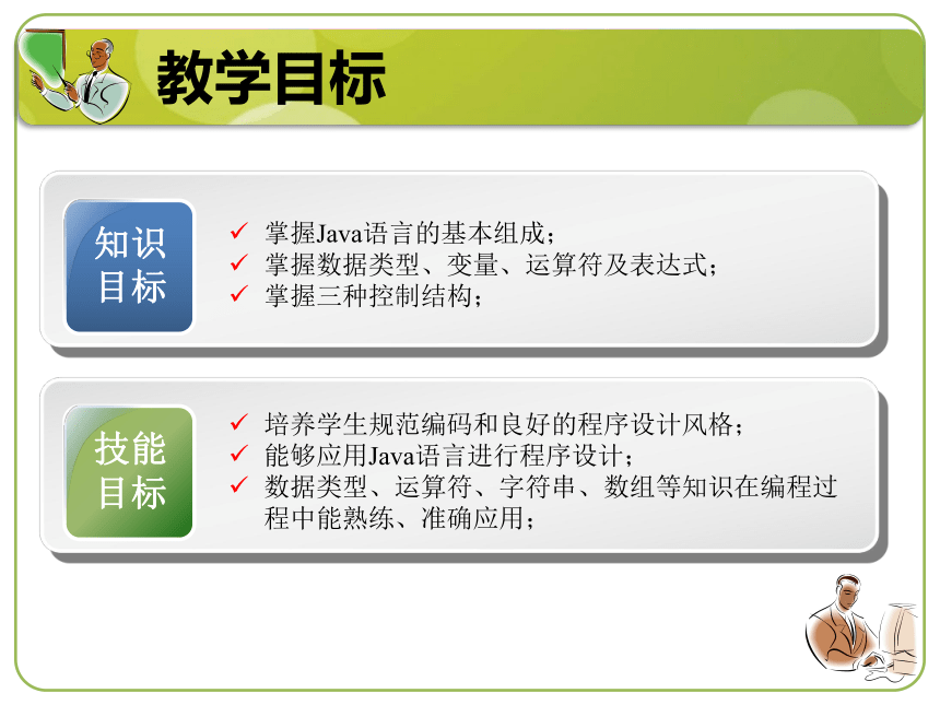 单元二 Java语言开发基础 课件(共20张PPT)-《计算机程序设计（Java）（第2版）》同步教学（机工版）