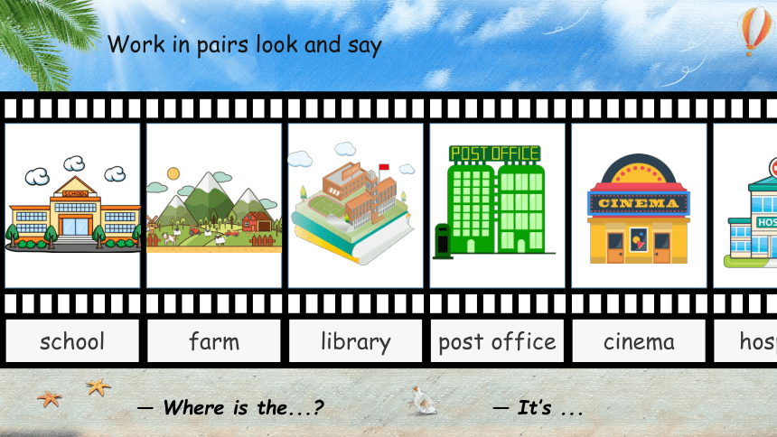 Unit 1 How can I get there B Let’s try & Let’s talk 课件(共24张PPT)