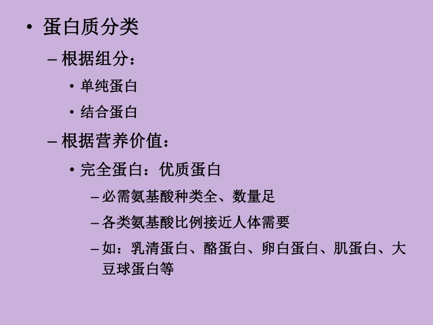 2.1 蛋白质 课件(共42张PPT)- 《食品营养与卫生学》同步教学（轻工业版）