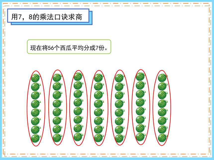 人教版二年级下册数学4.1 用7、8、9的乘法口诀求商课件(共31张PPT)