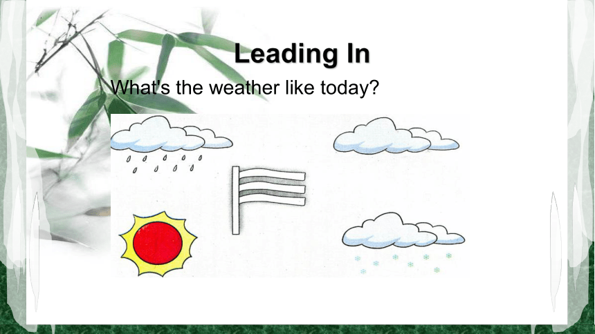 Unit 5 What’s the Weather Like Today Part A  period 2 课件（共15张PPT）