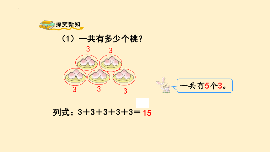 人教版二年级数学上册4.1乘法的初步认识课件(共26张PPT)