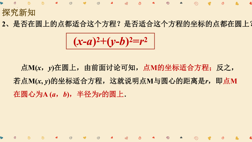 数学人教A版（2019）选择性必修第一册2.4.1圆的标准方程（共18张ppt）