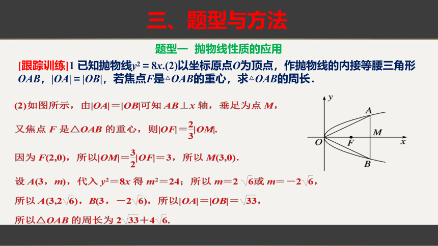 人教A版（2019）选择性必修第一册 3.3.2抛物线的简单几何性质 课件（共36张PPT）